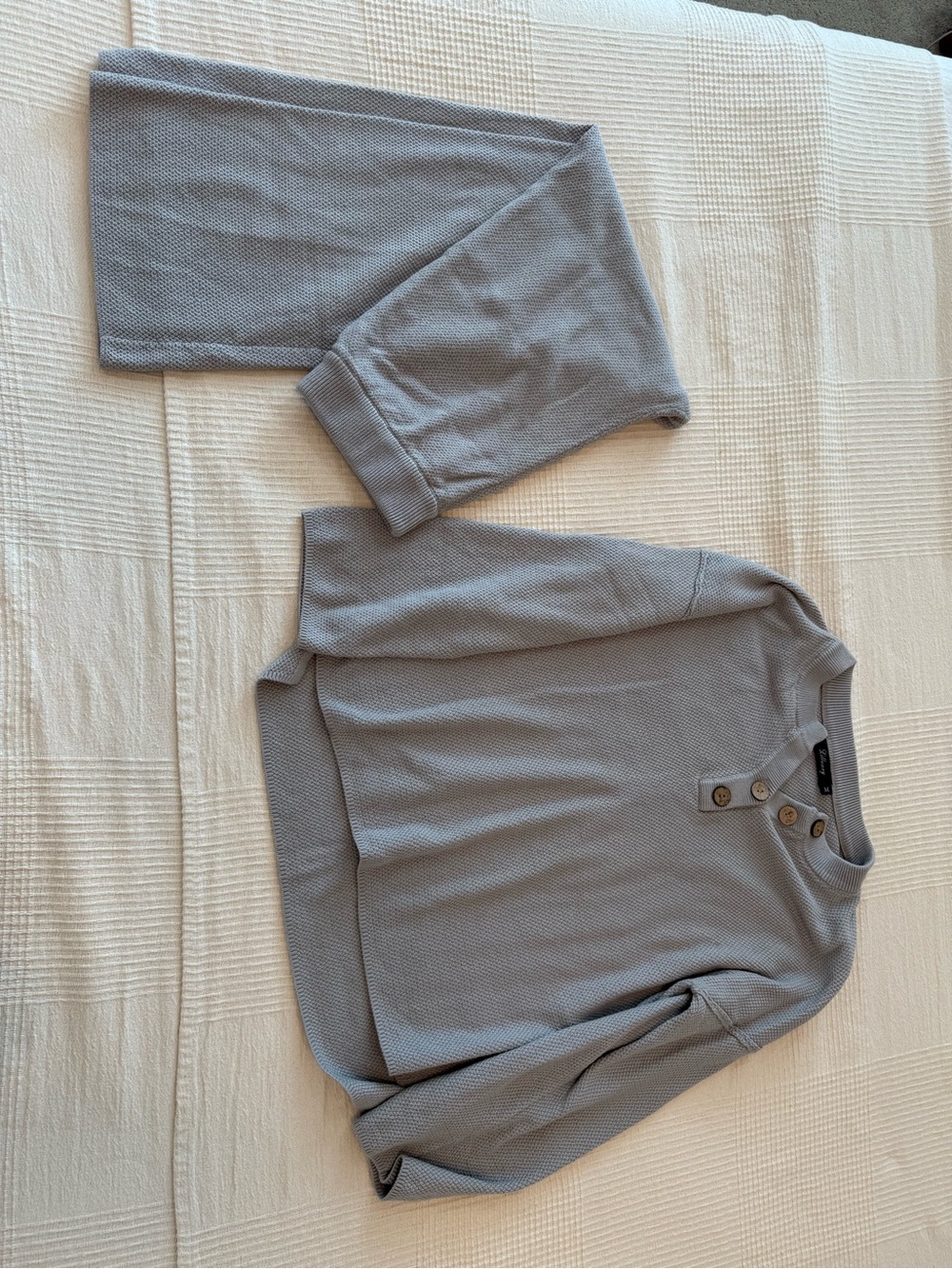 Waffle set Sweater and pants